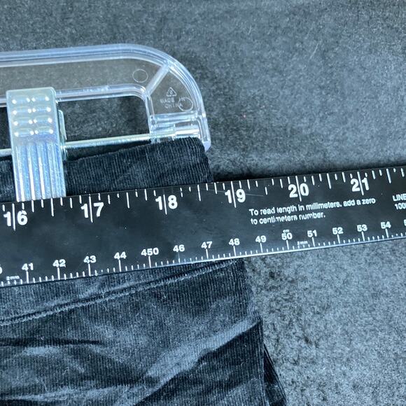 J Jill Womens Pants Black Pull On High Rise Velour Ankle Stretch 18 Petite - Picture 6 of 11